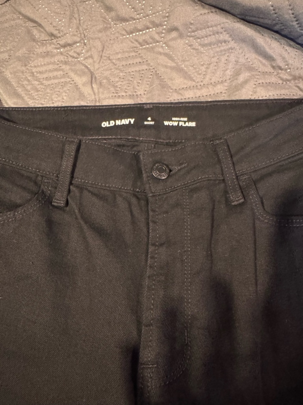 Old Navy Men’s Black Wow Flare Jeans - Bootcut Style